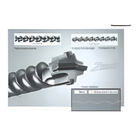 YEW AIK Hammer Drill Bit 4-Cutter Head with Double Flute Design - Premium Hammer Drill Bit from YEW AIK - Shop now at Yew Aik.