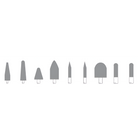YEW AIK MX Reinforced Cotton Fibre Mounted Points ‘A’ Shapes - Premium Mounted Points from YEW AIK - Shop now at Yew Aik.