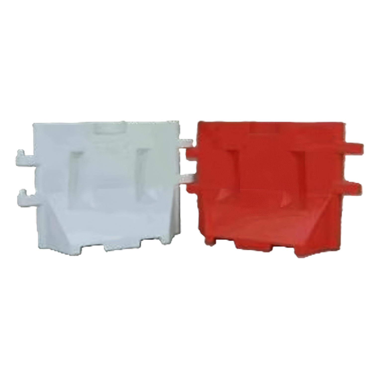 YEW AIK Plastic Road Barrier 1M White/Red (YEW AIK Tools) - Yew Aik (S) Pte Ltd
