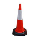 YEW AIK Traffic Cone PE With Rubber Base Height 76cm - Yew Aik (S) Pte Ltd