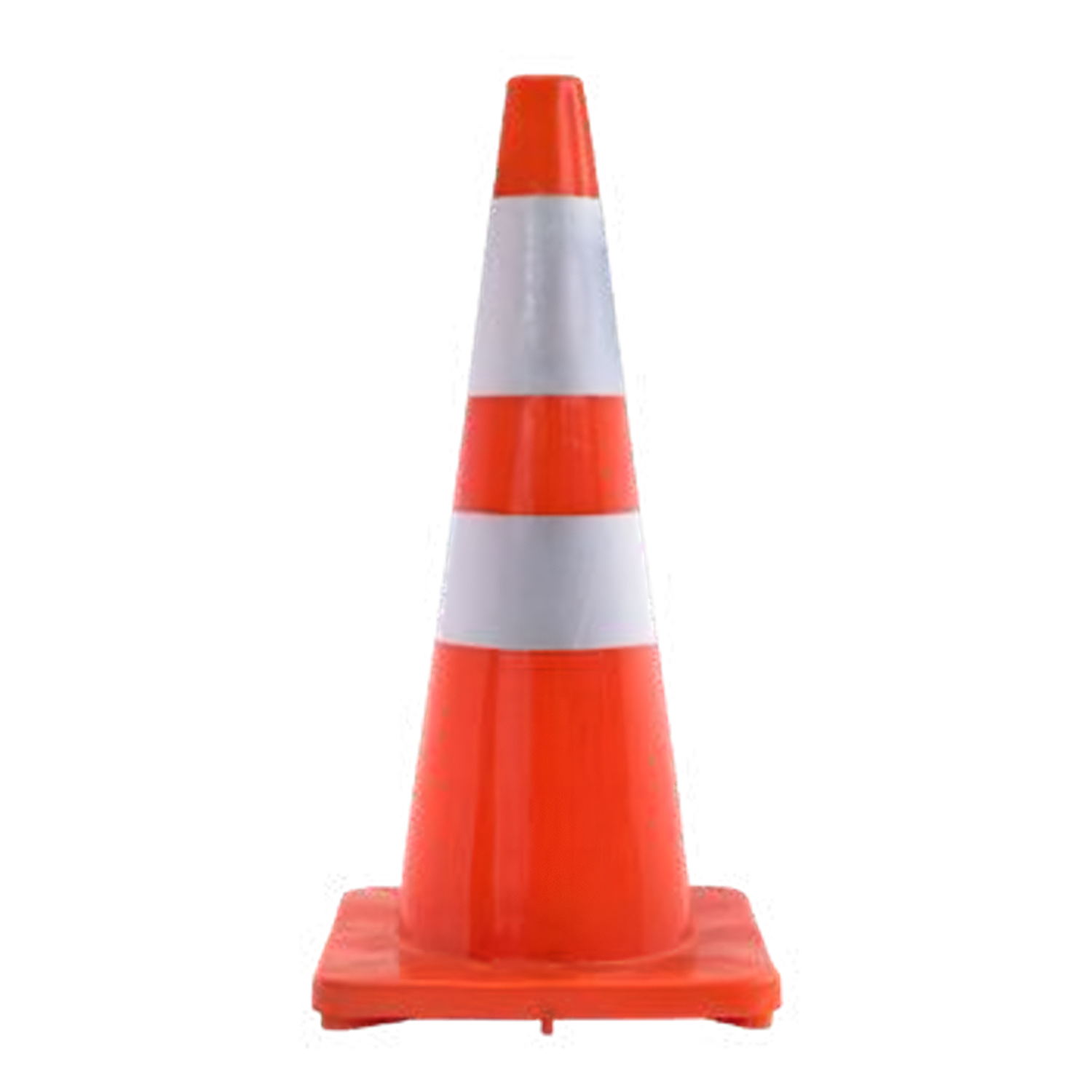 YEW AIK Traffic Cone PVC Height 70cm 35x35cm (YEW AIK Tools) - Yew Aik (S) Pte Ltd