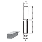 YEW AIK Tungsten Carbide Router Straight Bit With Bearing Guide - Premium Tungsten Carbide Router Straight Bit from YEW AIK - Shop now at Yew Aik.