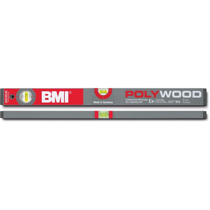 BMI 660 POLYWOOD Wood-plastic Composite Spirit Level - Premium Wood-plastic Composite Spirit Level from BMI - Shop now at Yew Aik.