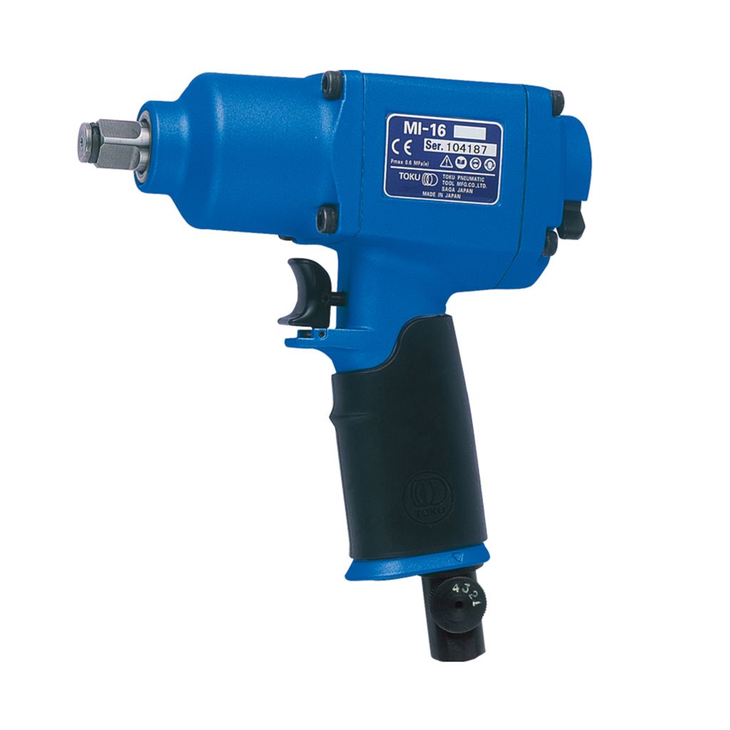 TOKU MI-16 1/2" Impact Wrench Twin Hammer Pistol Model - Premium 1/2" Impact Wrench from TOKU - Shop now at Yew Aik.