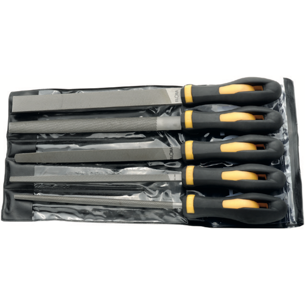 ELORA 209 S5K Machinist's File Set (ELORA Tools) - Premium FILES AND RASPS from ELORA - Shop now at Yew Aik (S) Pte Ltd