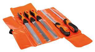 BAHCO 1-479 Ergo™ Engineering File Set With Cabinet Rasp Bastard Cut 200 Mm - 5 Pcs (BAHCO Tools) - Premium Engineering Files from BAHCO - Shop now at Yew Aik.