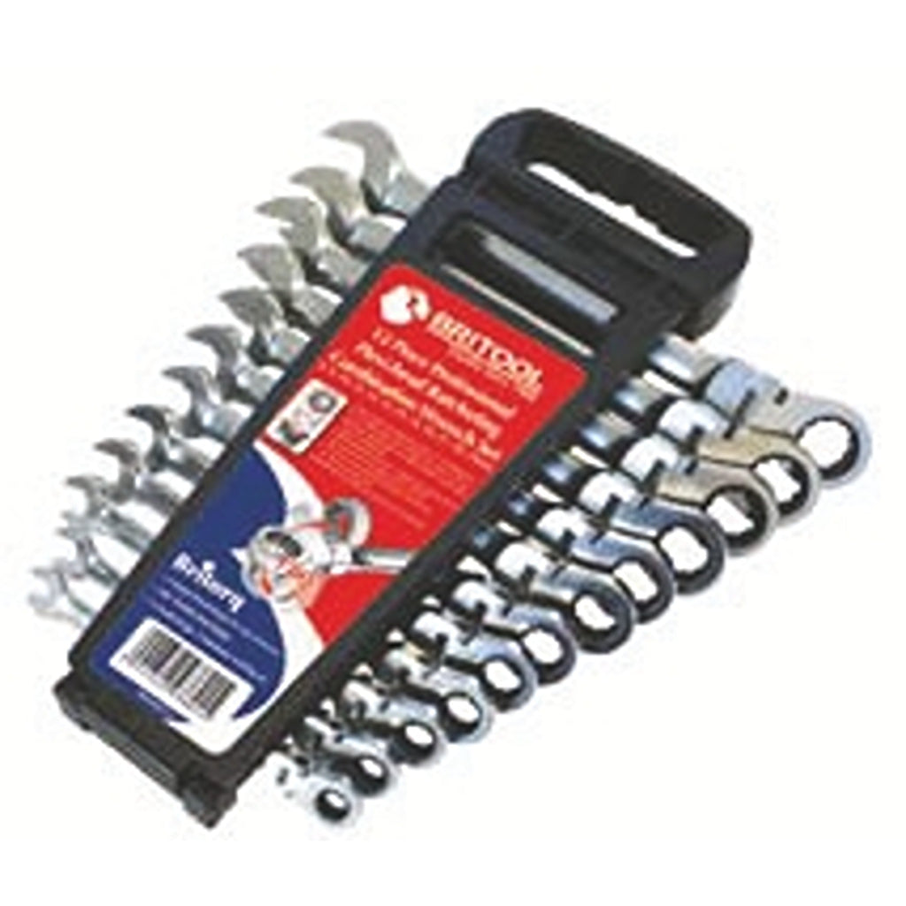 BRITOOL RRJMSET1 Ratcheting Combination Wrench Set (BRITOOL) - Premium Torque Wrench from BRITOOL - Shop now at Yew Aik.