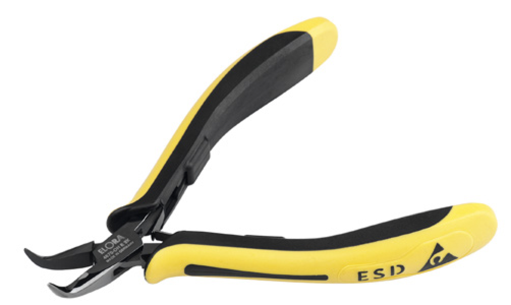 ELORA 4670 Electronic Snipe Nose Plier Esd (ELORA Tools) - Premium ESD-Pliers And Diagonal Cutters from ELORA - Shop now at Yew Aik.