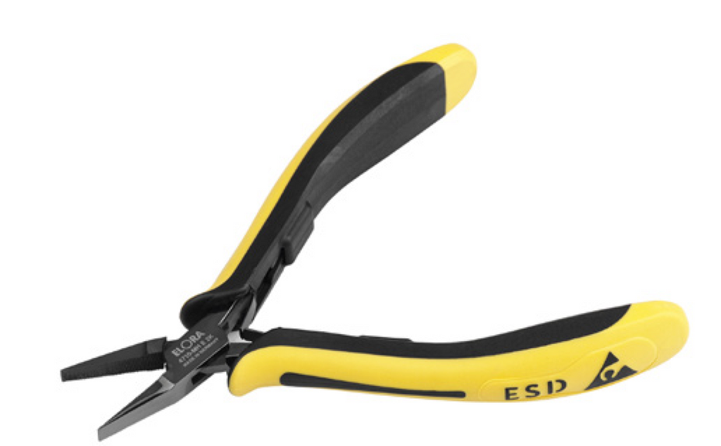 ELORA 4710 Electronic Flat Nose Plier ESD (ELORA Tools) - Premium ESD- Pliers And Diagonal Cutters from ELORA - Shop now at Yew Aik.