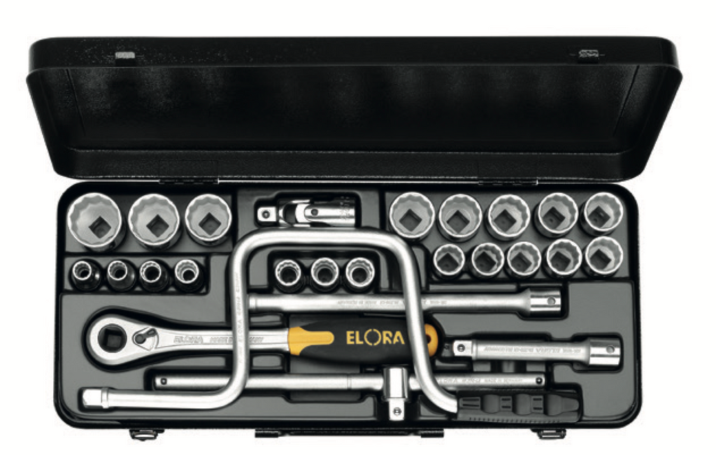 ELORA 770-LM Socket Set 1/2" (ELORA Tools) - Premium Socket Assortments 1/2" from ELORA - Shop now at Yew Aik.