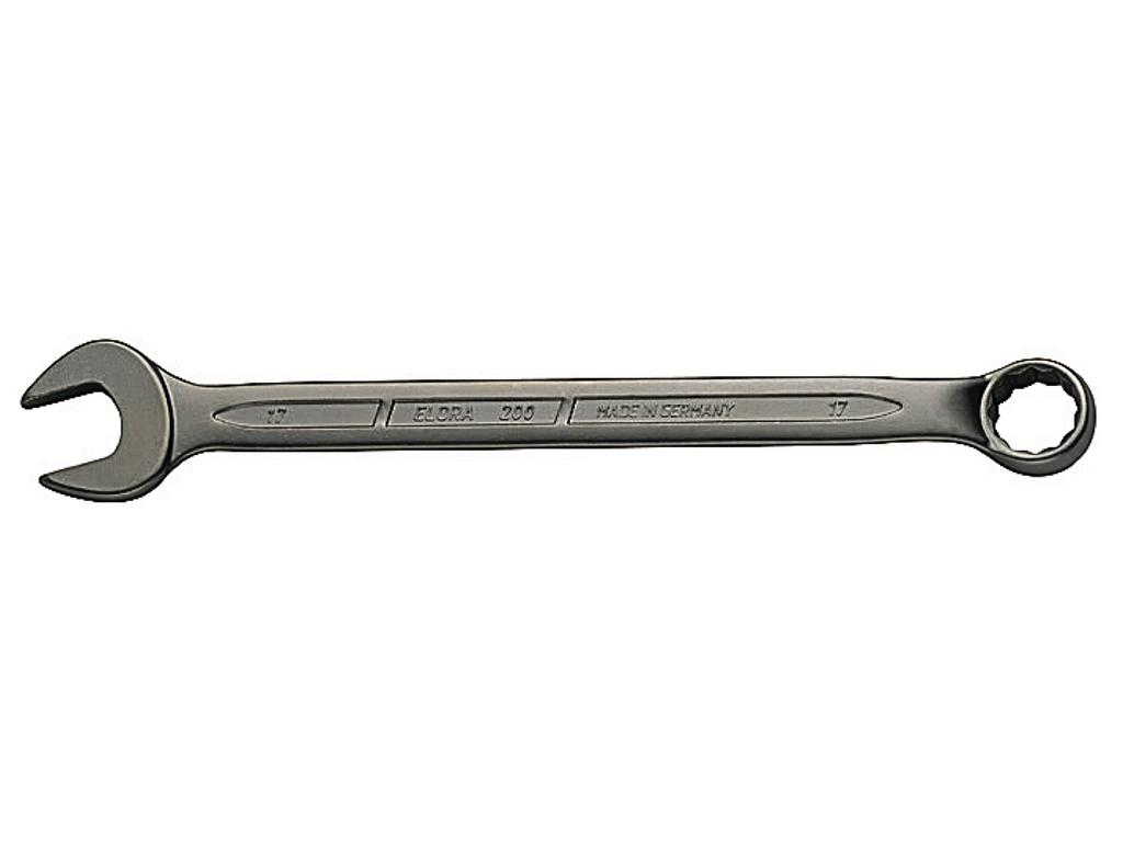 ELORA 200 Combination Spanner, Stainless (ELORA Tools) - Premium Combination Spanners from ELORA - Shop now at Yew Aik.