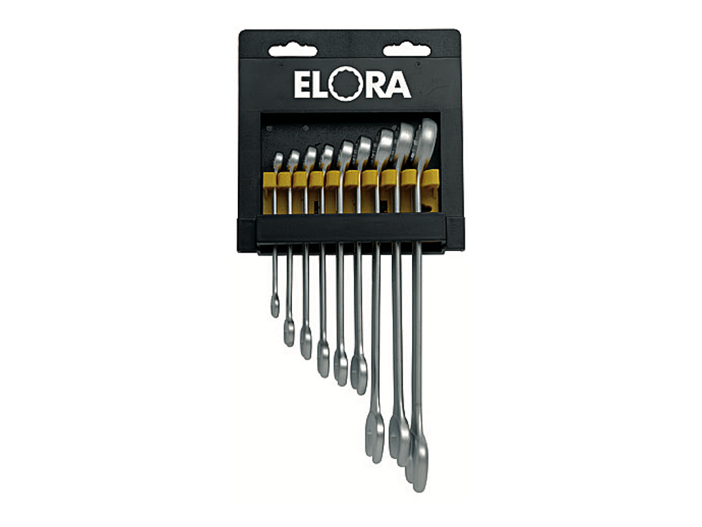 ELORA 203-KH9 Combination Spanners Set (ELORA Tools) - Premium Combination Spanners from ELORA - Shop now at Yew Aik.