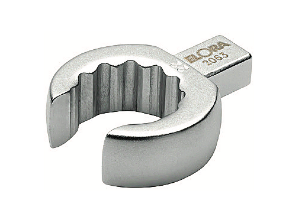 ELORA 2063 Open Ring Spanner Insert Tool (ELORA Tools) - Premium CLICKING TORQUE WRENCHES AND INSERT TOOLS from ELORA - Shop now at Yew Aik (S) Pte Ltd
