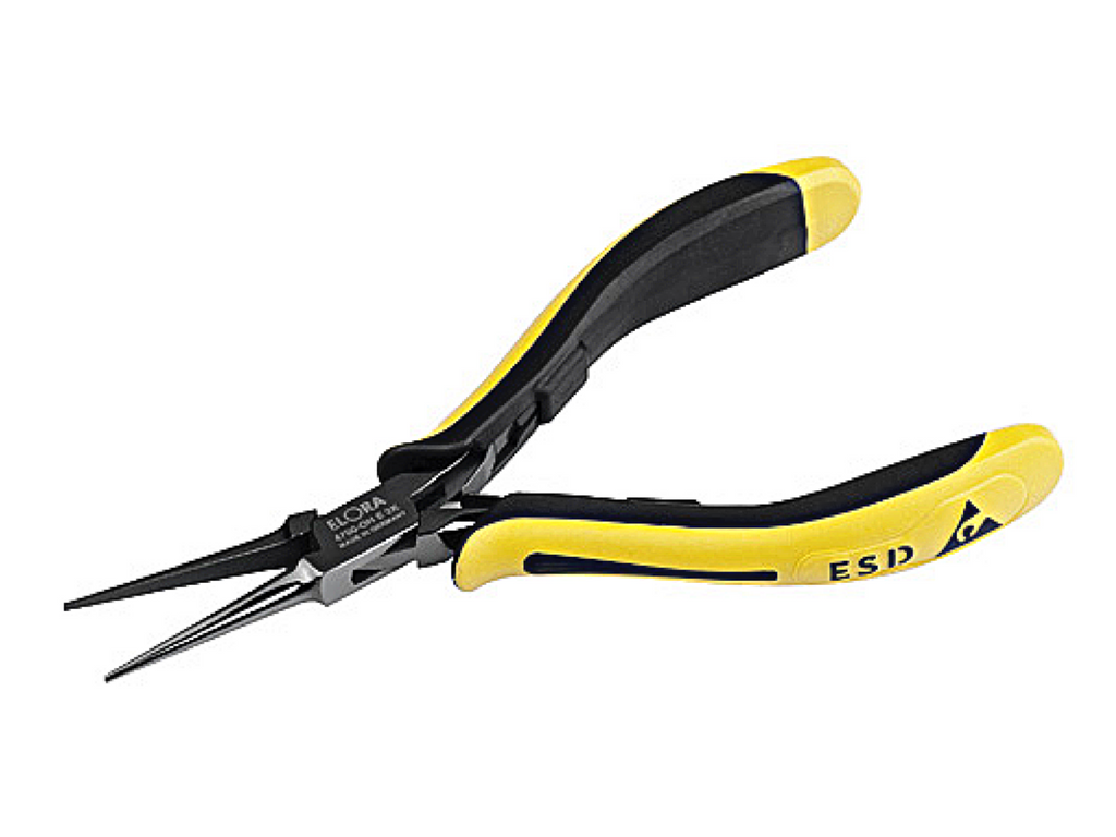 ELORA 4700 Electronic Snipe Nose Plier Esd (ELORA Tools) - Premium ESD-Pliers And Diagonal Cutters from ELORA - Shop now at Yew Aik.