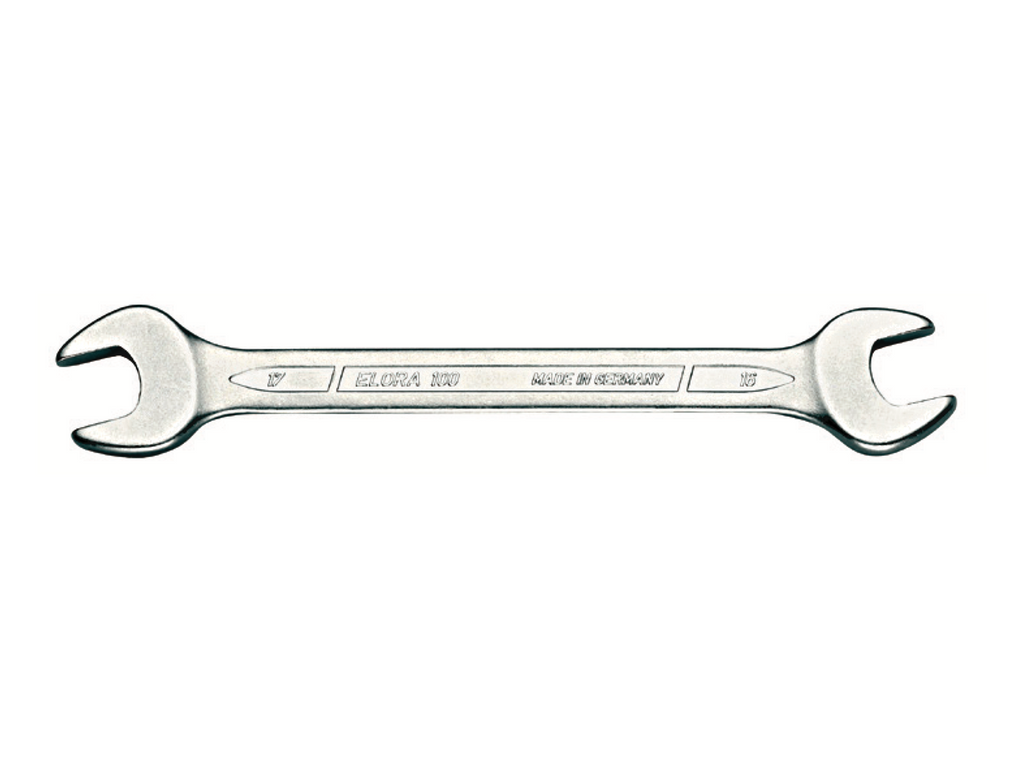 ELORA 100 Double Open Ended Spanner Metric (ELORA Tools) - Premium Open Ended Spanner from ELORA - Shop now at Yew Aik.
