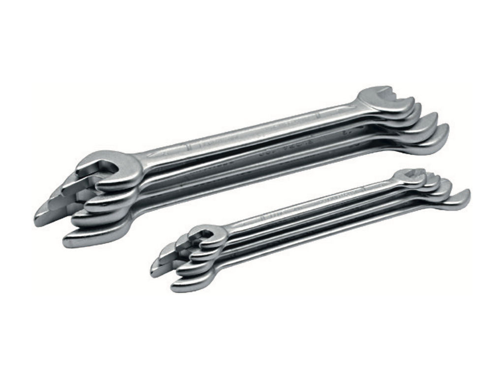 ELORA 100S-M Double Open Ended Spanner Set Metric (ELORA Tools) - Premium Open Ended Spanner from ELORA - Shop now at Yew Aik.
