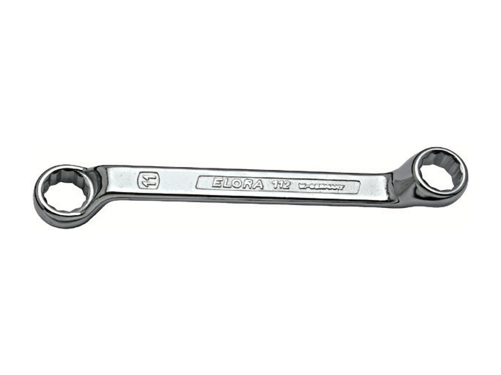 ELORA 112 Double-Ended Ring Spanner Metric (ELORA Tools) - Premium Ring- And Double Ended Ring Spanners from ELORA - Shop now at Yew Aik.