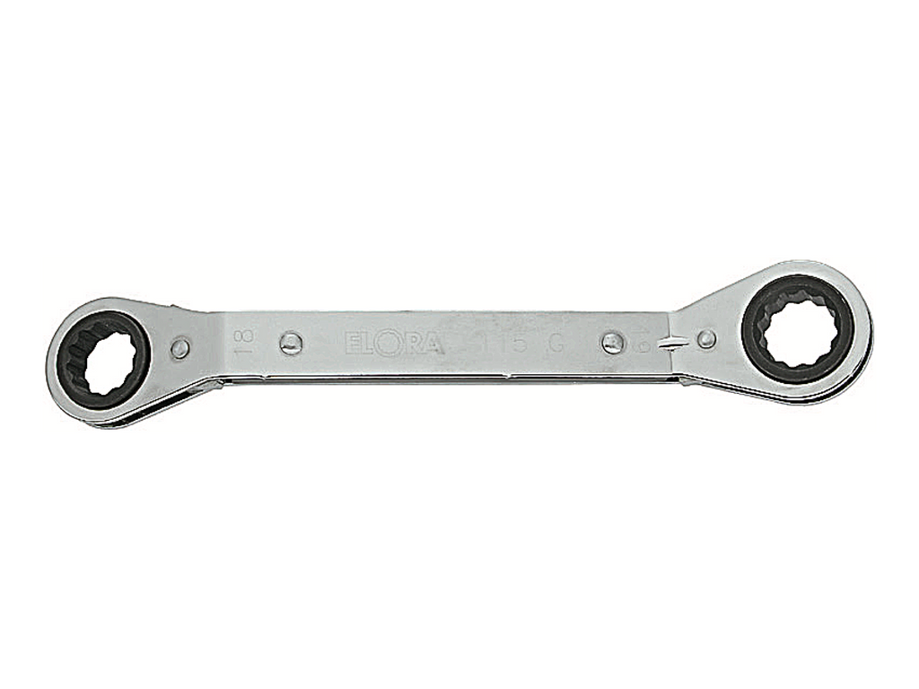 ELORA 115G Ratchet Ring Spanner, Bent (ELORA Tools) - Premium Ring- And Double Ended Ring Spanners from ELORA - Shop now at Yew Aik.