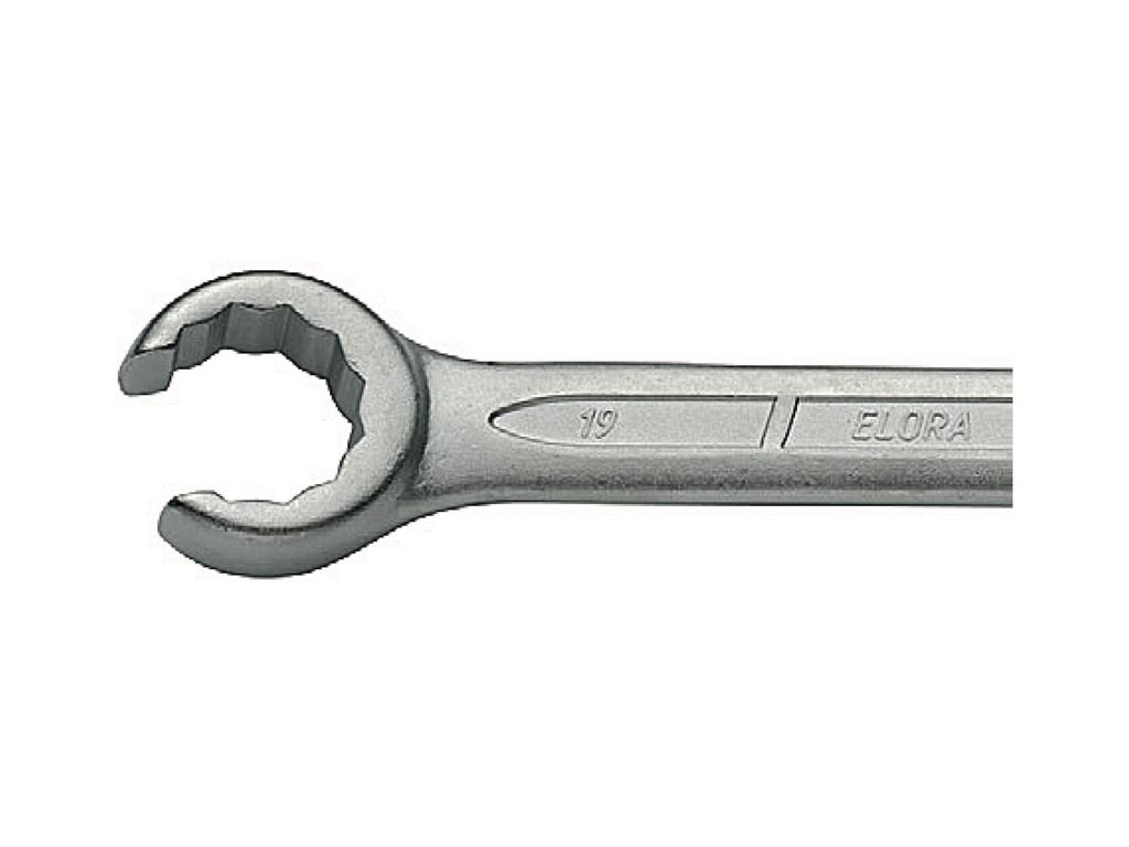 ELORA 121 Open Ring Spanner Metric (ELORA Tools) - Premium Ring- And Double Ended Ring Spanners from ELORA - Shop now at Yew Aik.