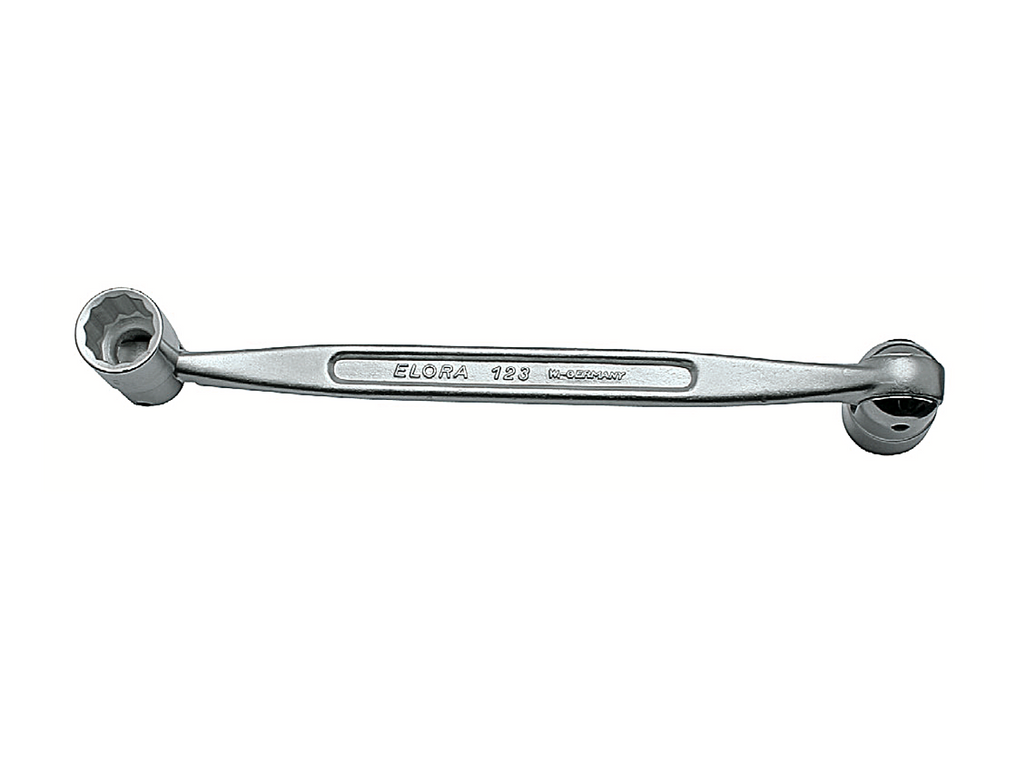 ELORA 123 Double End Swivel Socket Wrench (ELORA Tools) - Premium Ring- And Double Ended Ring Spanners from ELORA - Shop now at Yew Aik.