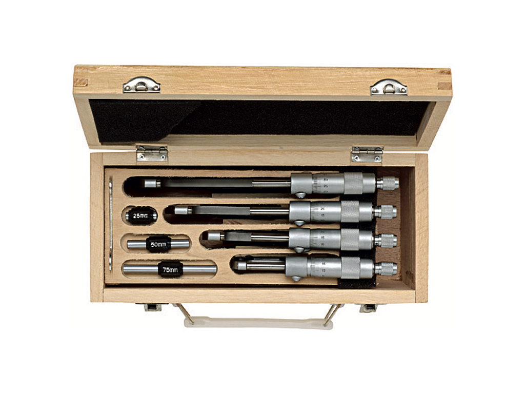 ELORA 1530S4 Precision Outside Micrometere Set (ELORA Tools) - Premium CALIPERS AND MICROMETERS from ELORA - Shop now at Yew Aik.