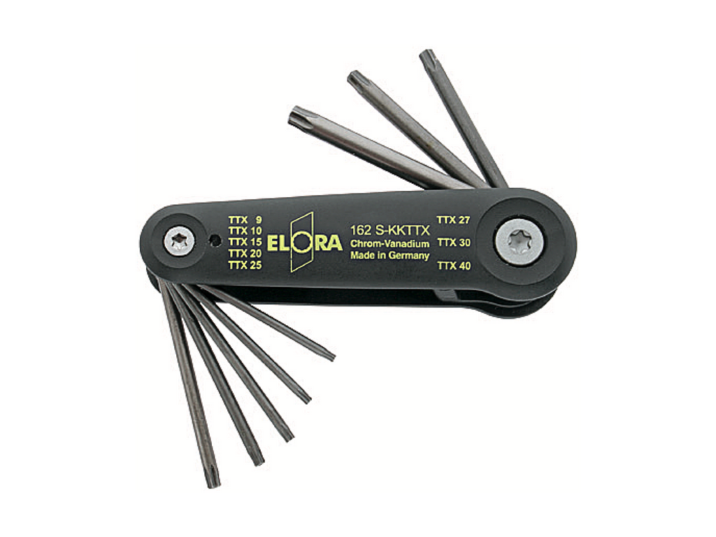 ELORA 162S-KKTTX Torx®-Key Set (ELORA Tools) - Premium Torx®-Keys from ELORA - Shop now at Yew Aik.