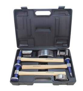 BLUE-POINT BPBHS7 Car Body Hammer Set, 7pcs (BLUE-POINT) - Premium Sets Building from BLUE-POINT - Shop now at Yew Aik.