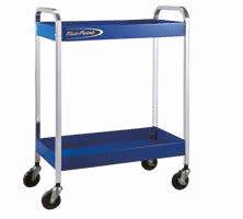 BLUE-POINT KRBC2TCPCM 2 Shelves Roll Cart (BLUE-POINT) - Premium Roll Carts from BLUE-POINT - Shop now at Yew Aik.