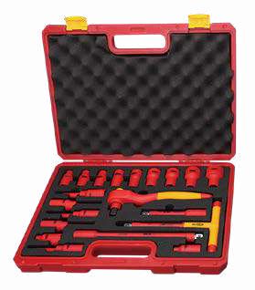 BLUE-POINT BLPISDS20SET Insulated Socket Toolbox Setm 20Pcs (BLUE-POINT) - Premium Insulated Tools from BLUE-POINT - Shop now at Yew Aik.