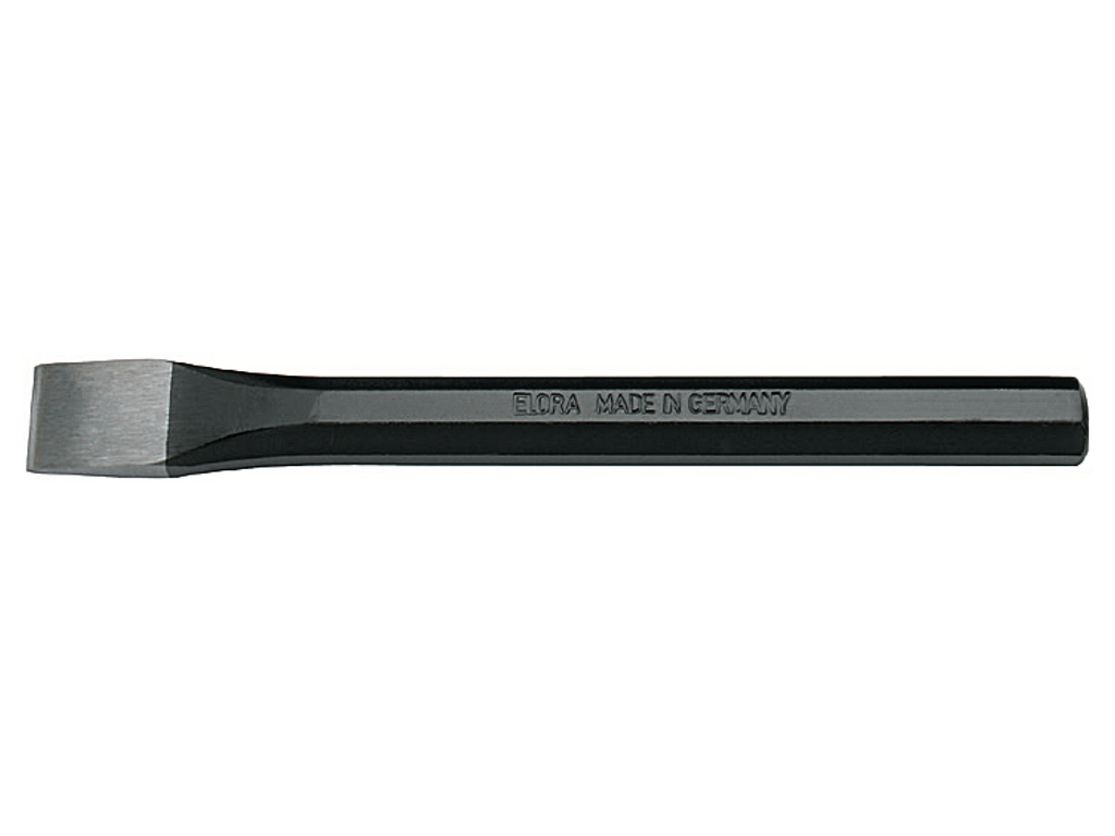 ELORA 262 Flat Chisel, Octagonal (ELORA TOOLS) - Premium Hand Striking Tools from ELORA - Shop now at Yew Aik.